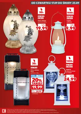 Kaufland - gazetka promocyjna Oferta Kaufland - Znicze od czwartku 17.09 do środy 23.09 - strona 11