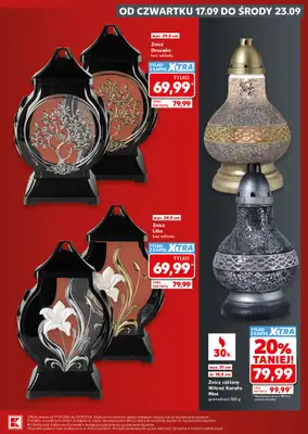 Kaufland - gazetka promocyjna Oferta Kaufland - Znicze od czwartku 17.09 do środy 23.09 - strona 13