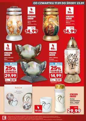 Kaufland - gazetka promocyjna Oferta Kaufland - Znicze od czwartku 17.09 do środy 23.09 - strona 7