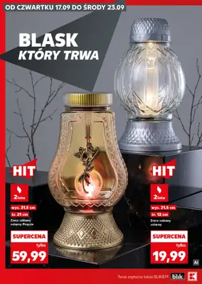 Kaufland - gazetka promocyjna Oferta Kaufland - Znicze od czwartku 17.09 do środy 23.09 - strona 14