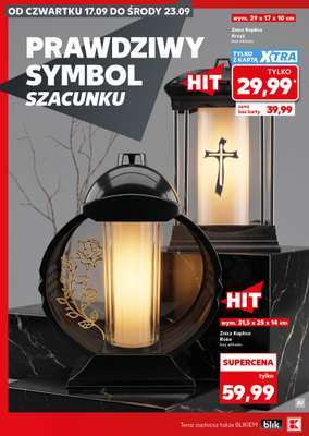 Kaufland - gazetka promocyjna Oferta Kaufland - Znicze od czwartku 17.09 do środy 23.09 - strona 8