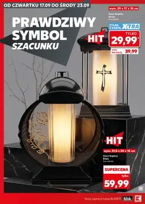 Kaufland - gazetka promocyjna Oferta Kaufland - Znicze od czwartku 17.09 do środy 23.09 - strona 8