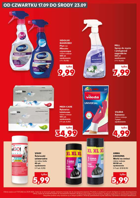 Kaufland - gazetka promocyjna Oferta Kaufland - Znicze od czwartku 17.09 do środy 23.09 - strona 20