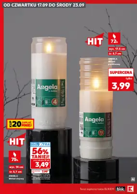 Kaufland - gazetka promocyjna Oferta Kaufland - Znicze od czwartku 17.09 do środy 23.09 - strona 16