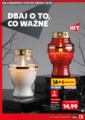 Kaufland - gazetka promocyjna Oferta Kaufland - Znicze od czwartku 17.09 do środy 23.09 - strona 10