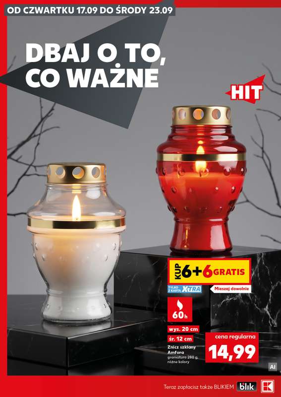 Kaufland - gazetka promocyjna Oferta Kaufland - Znicze od czwartku 17.09 do środy 23.09 - strona 10