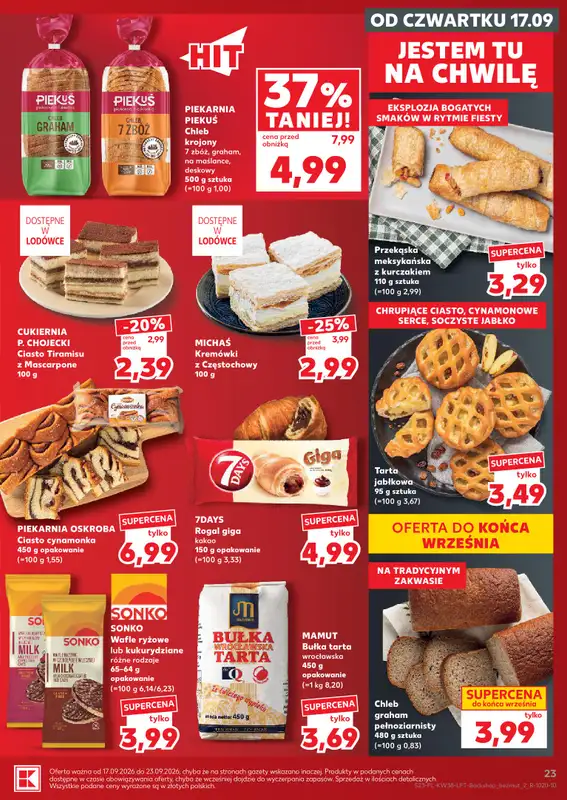 Kaufland - gazetka promocyjna Oferta Tygodnia od czwartku 17.09 do środy 23.09 - strona 23