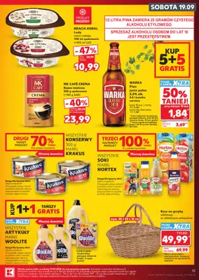 Kaufland - gazetka promocyjna Oferta Tygodnia od czwartku 17.09 do środy 23.09 - strona 15