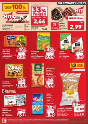 Kaufland - gazetka promocyjna Oferta Tygodnia od czwartku 17.09 do środy 23.09 - strona 41
