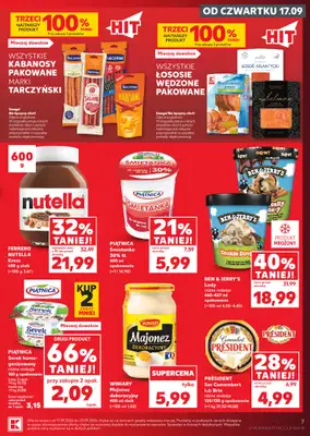 Kaufland - gazetka promocyjna Oferta Tygodnia od czwartku 17.09 do środy 23.09 - strona 7