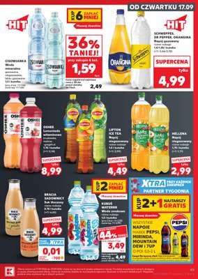 Kaufland - gazetka promocyjna Oferta Tygodnia od czwartku 17.09 do środy 23.09 - strona 45