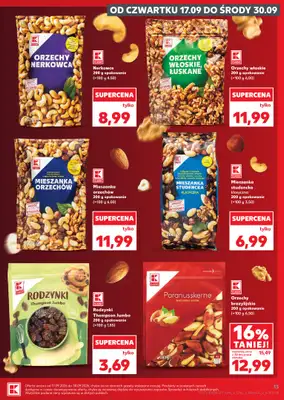 Kaufland - gazetka promocyjna Oferta Tygodnia od czwartku 17.09 do środy 23.09 - strona 13