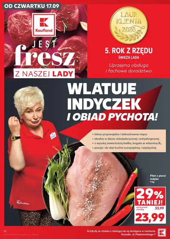 Kaufland - gazetka promocyjna Oferta Tygodnia od czwartku 17.09 do środy 23.09 - strona 16