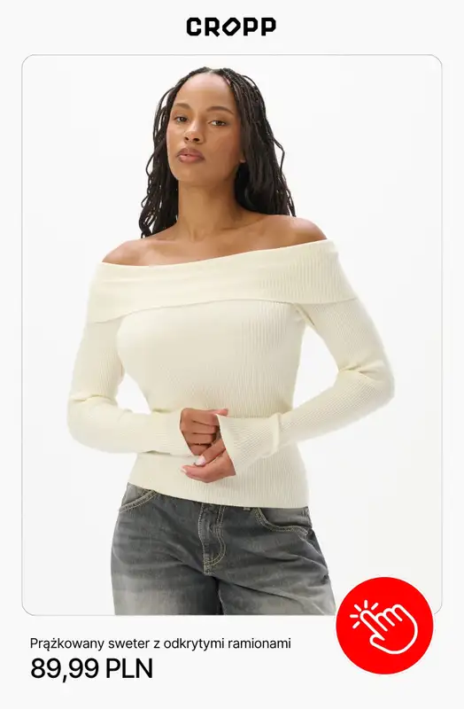 Cropp - gazetka promocyjna Swetry damskie od 39,99 zł od wtorku 15.09  - strona 4