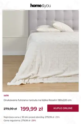 home&you - gazetka promocyjna SALE: tekstylia sypialniane od wtorku 15.09 do wtorku 22.09 - strona 9