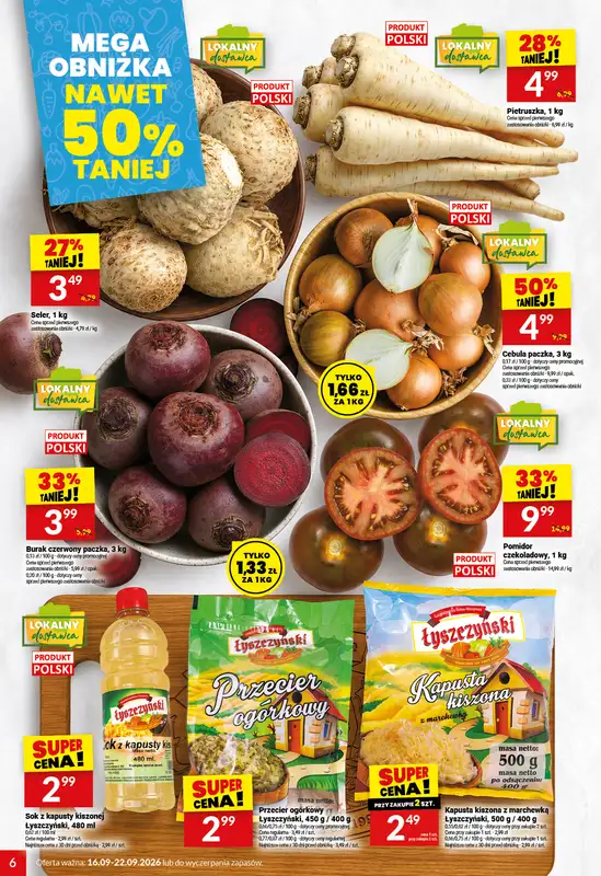 Twój Market - gazetka promocyjna Gazetka od środy 16.09 do wtorku 22.09 - strona 6