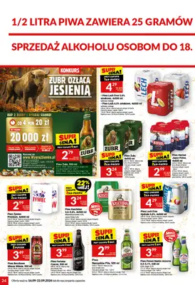 Twój Market - gazetka promocyjna Gazetka od środy 16.09 do wtorku 22.09 - strona 24