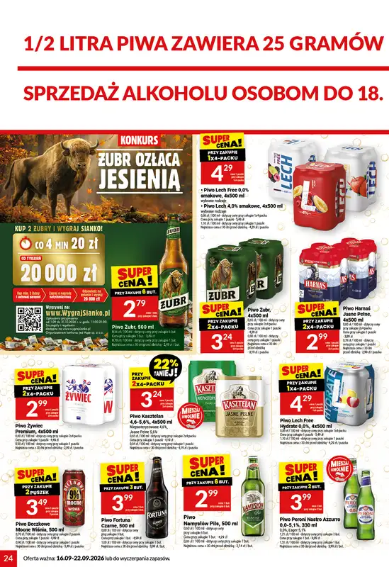 Twój Market - gazetka promocyjna Gazetka od środy 16.09 do wtorku 22.09 - strona 24