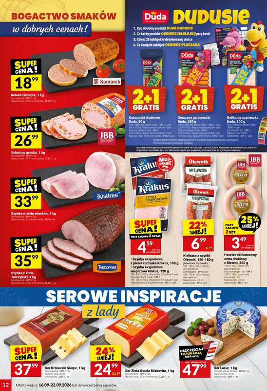Twój Market - gazetka promocyjna Gazetka od środy 16.09 do wtorku 22.09 - strona 12