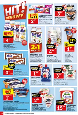 Twój Market - gazetka promocyjna Gazetka od środy 16.09 do wtorku 22.09 - strona 16