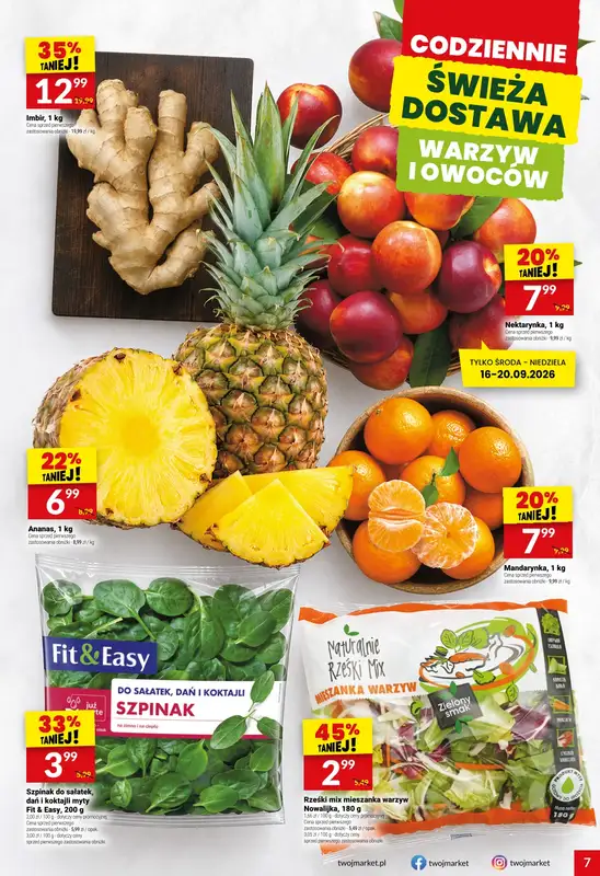 Twój Market - gazetka promocyjna Gazetka od środy 16.09 do wtorku 22.09 - strona 7