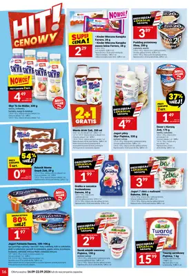 Twój Market - gazetka promocyjna Gazetka od środy 16.09 do wtorku 22.09 - strona 16