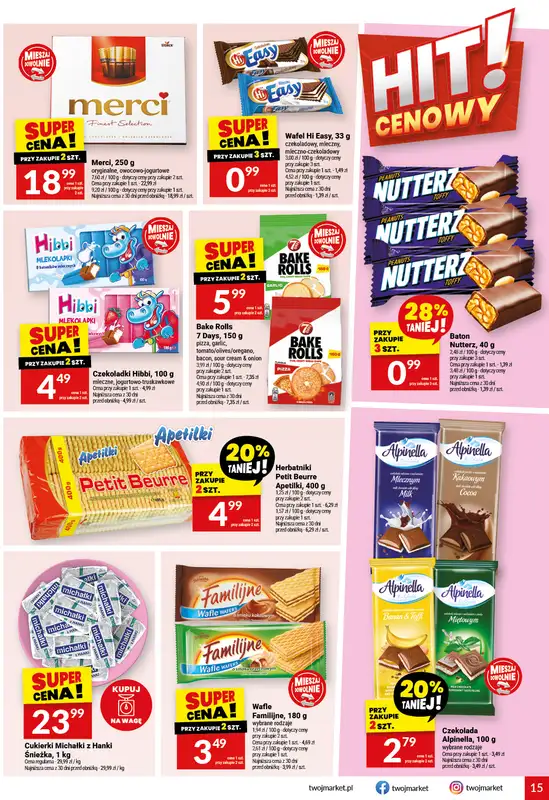 Twój Market - gazetka promocyjna Gazetka od środy 16.09 do wtorku 22.09 - strona 15