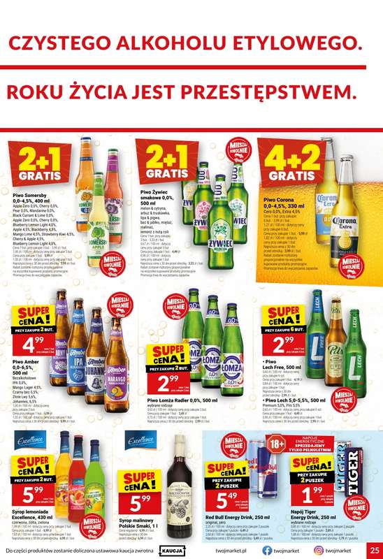 Twój Market - gazetka promocyjna Gazetka od środy 16.09 do wtorku 22.09 - strona 25