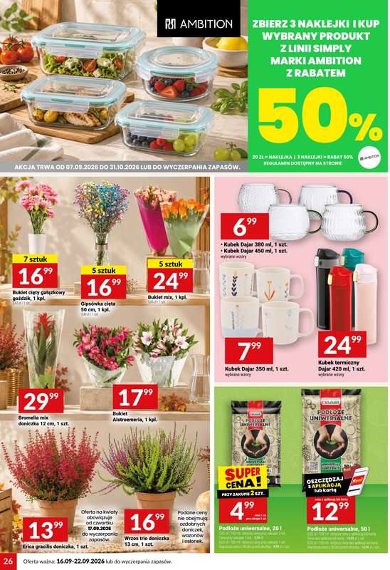 Twój Market - gazetka promocyjna Gazetka od środy 16.09 do wtorku 22.09 - strona 26