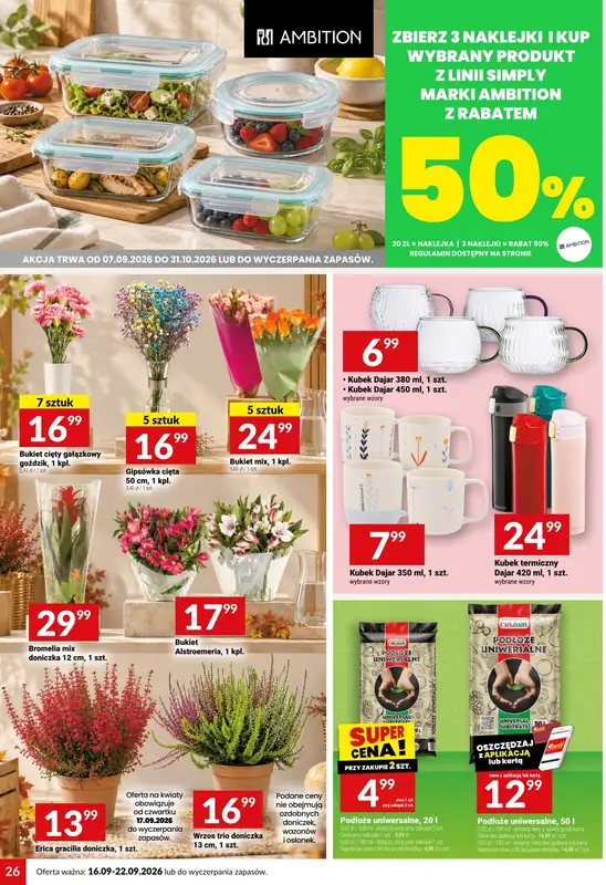 Twój Market - gazetka promocyjna Gazetka od środy 16.09 do wtorku 22.09 - strona 26