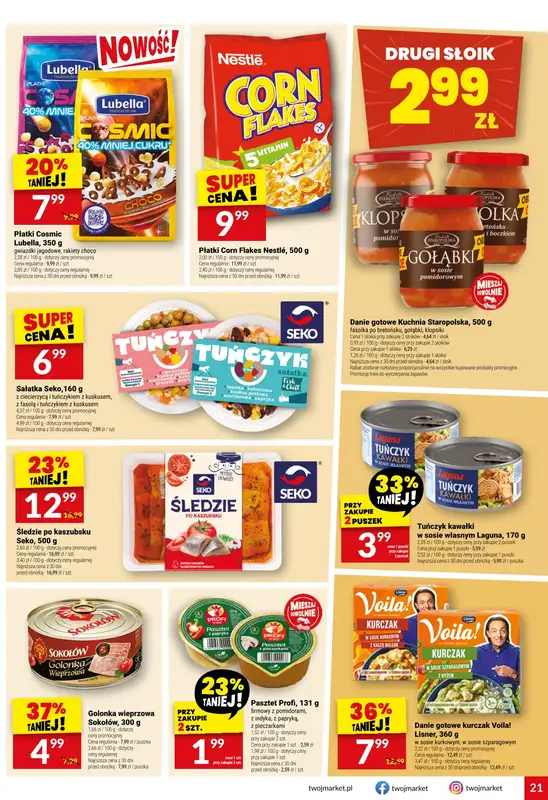 Twój Market - gazetka promocyjna Gazetka od środy 16.09 do wtorku 22.09 - strona 21