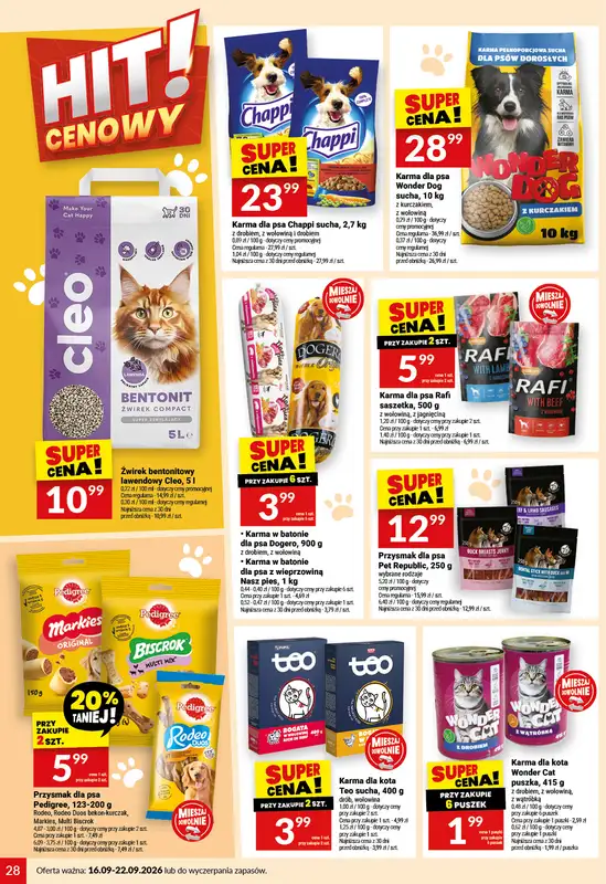 Twój Market - gazetka promocyjna Gazetka od środy 16.09 do wtorku 22.09 - strona 28