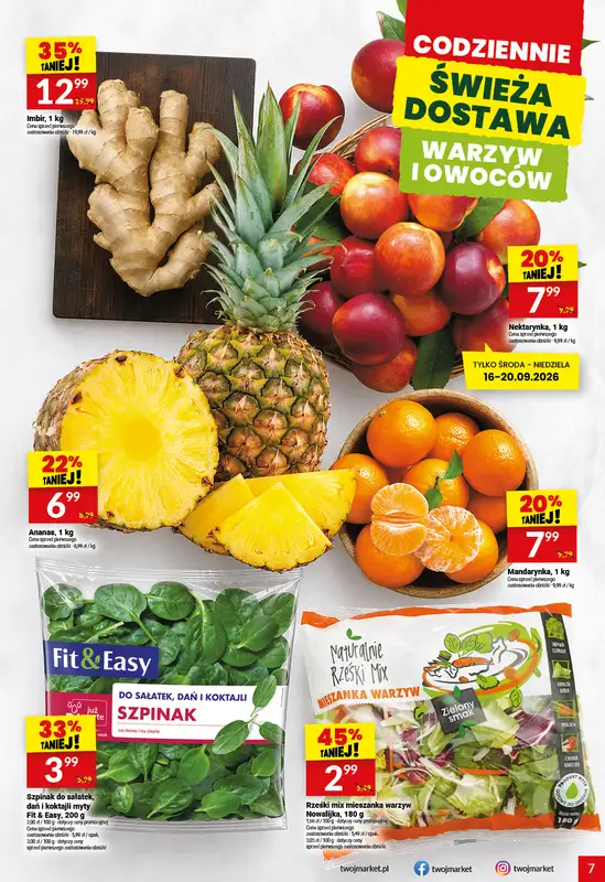 Twój Market - gazetka promocyjna Gazetka od środy 16.09 do wtorku 22.09 - strona 7