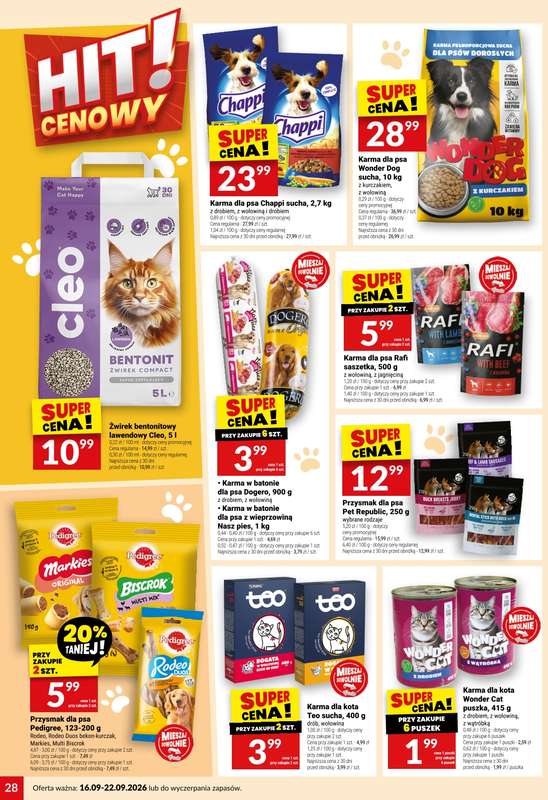 Twój Market - gazetka promocyjna Gazetka od środy 16.09 do wtorku 22.09 - strona 28
