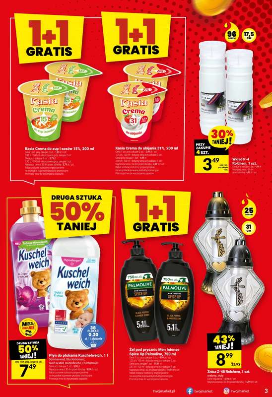 Twój Market - gazetka promocyjna Gazetka od środy 16.09 do wtorku 22.09 - strona 3