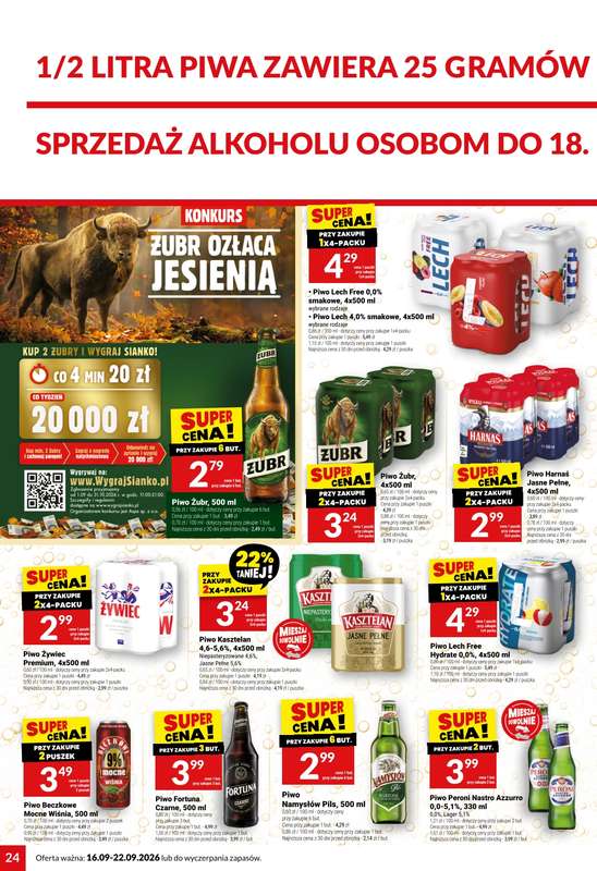 Twój Market - gazetka promocyjna Gazetka od środy 16.09 do wtorku 22.09 - strona 24