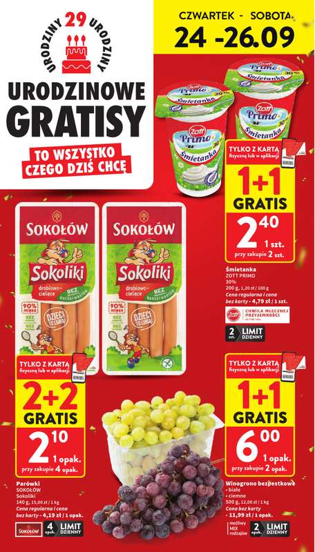 Intermarche - gazetka promocyjna Gazetka od czwartku 24.09 do środy 30.09 - strona 2