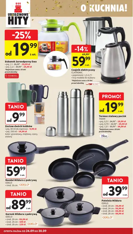 Intermarche - gazetka promocyjna Gazetka od czwartku 24.09 do środy 30.09 - strona 44