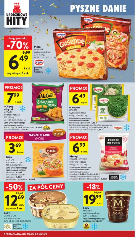 Intermarche - gazetka promocyjna Gazetka od czwartku 24.09 do środy 30.09 - strona 22
