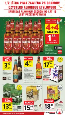 Intermarche - gazetka promocyjna Gazetka od czwartku 24.09 do środy 30.09 - strona 37