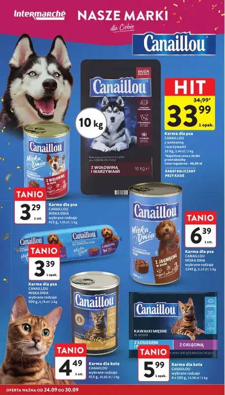 Intermarche - gazetka promocyjna Gazetka od czwartku 24.09 do środy 30.09 - strona 38