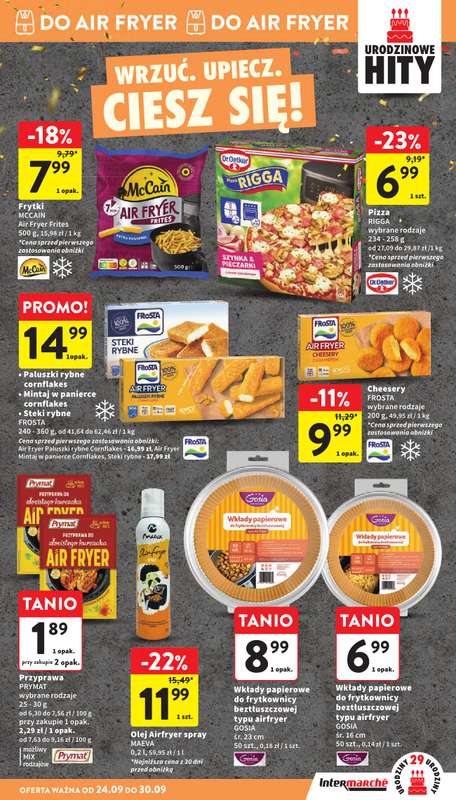 Intermarche - gazetka promocyjna Gazetka od czwartku 24.09 do środy 30.09 - strona 33