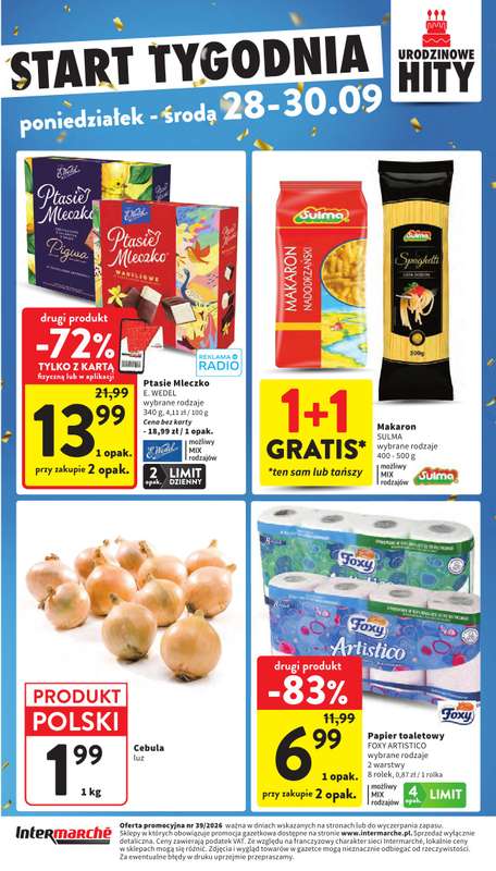 Intermarche - gazetka promocyjna Gazetka od czwartku 24.09 do środy 30.09 - strona 47