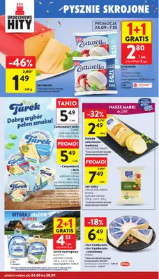 Intermarche - gazetka promocyjna Gazetka od czwartku 24.09 do środy 30.09 - strona 24
