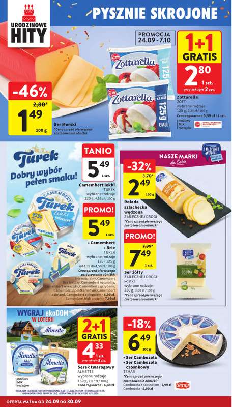 Intermarche - gazetka promocyjna Gazetka od czwartku 24.09 do środy 30.09 - strona 24