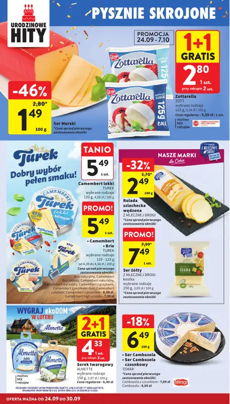 Intermarche - gazetka promocyjna Gazetka od czwartku 24.09 do środy 30.09 - strona 24