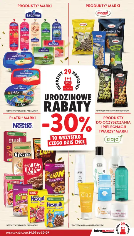 Intermarche - gazetka promocyjna Gazetka od czwartku 24.09 do środy 30.09 - strona 7
