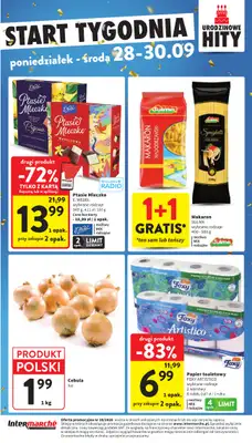 Intermarche - gazetka promocyjna Intertani start tygodnia od poniedziałku 28.09 do środy 30.09 - strona 3