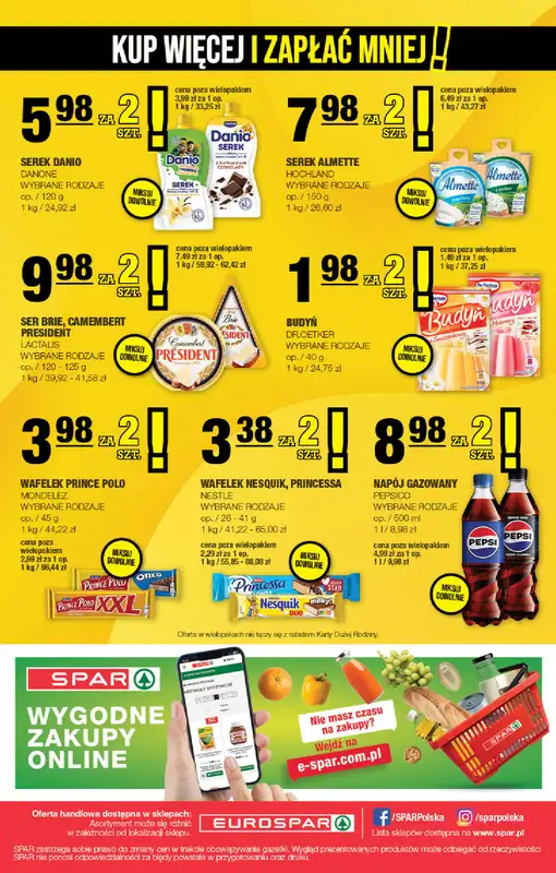 SPAR - gazetka promocyjna Gazetka Eurospar od środy 23.09 do niedzieli 04.10 - strona 16