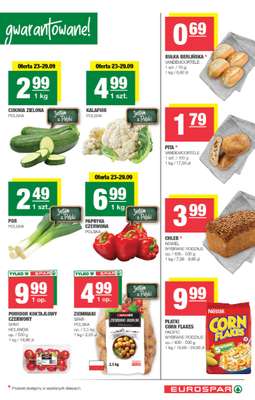 SPAR - gazetka promocyjna Gazetka Eurospar od środy 23.09 do niedzieli 04.10 - strona 3